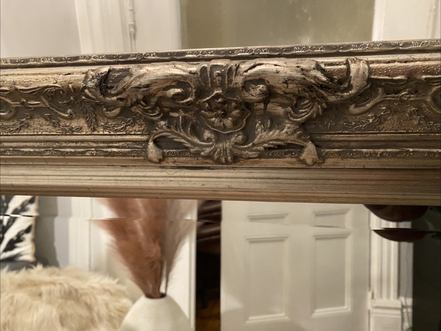 Ornate Silver Mirror - photo 3