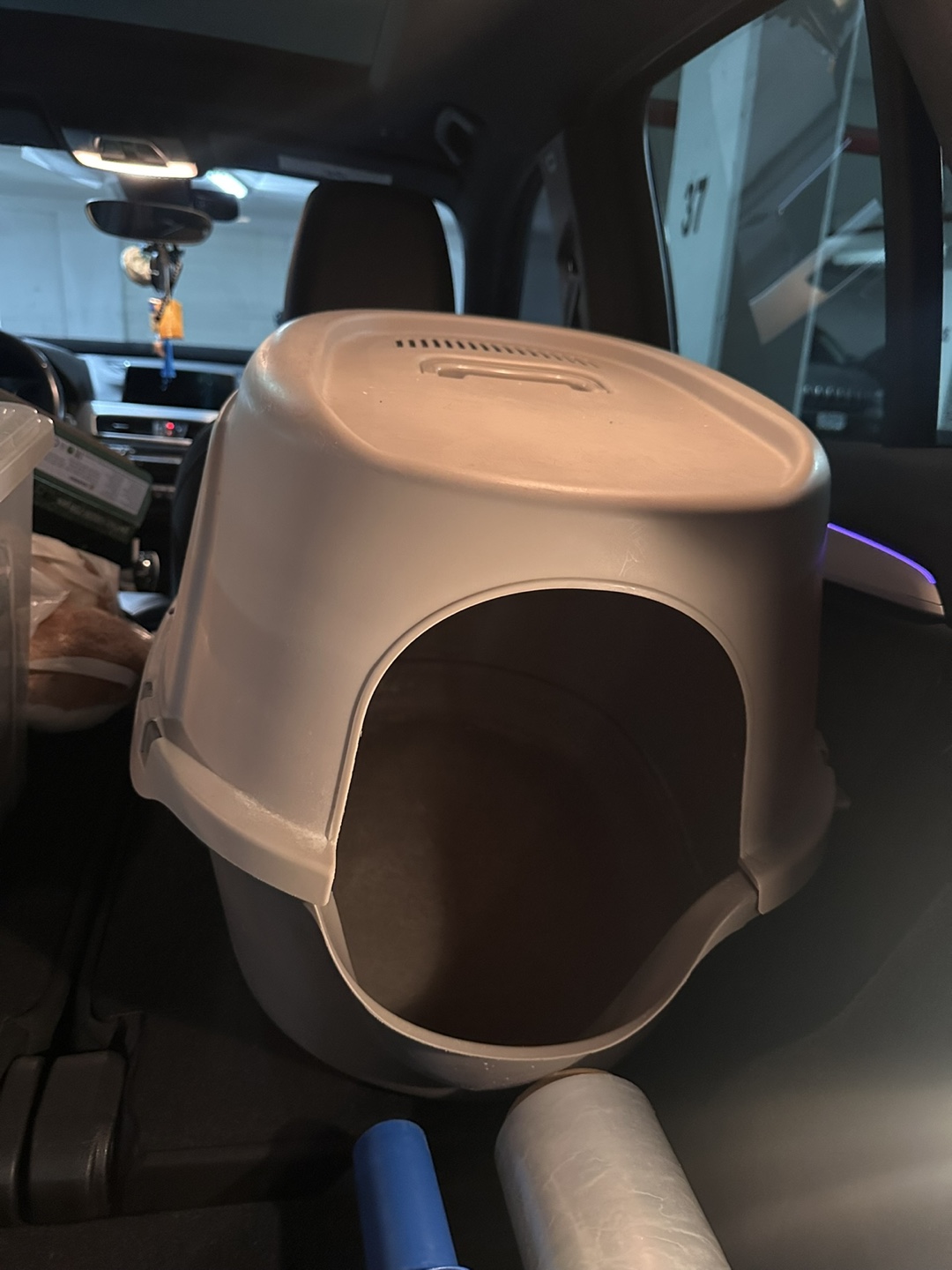 Covered Cat Litter Box