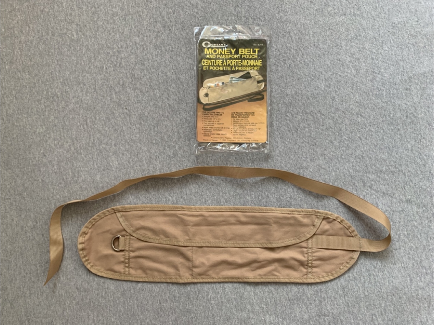 Coghlan’s Money Belt and Passport Pouch