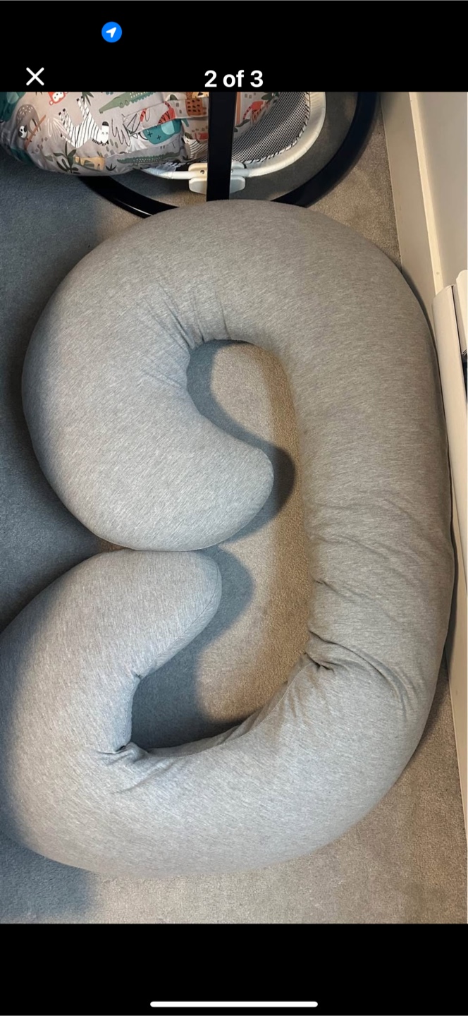 Grey Pregnancy Pillow