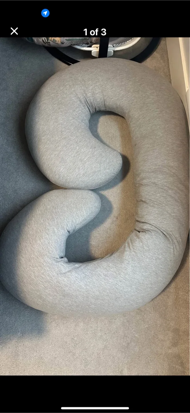 Grey Pregnancy Pillow image indicator(2)