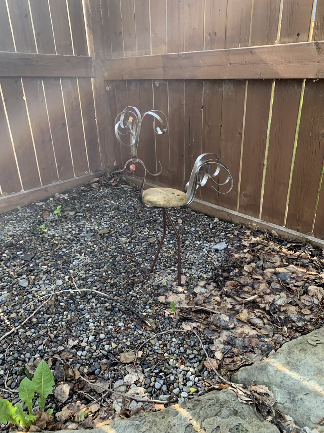 Metal Garden Rooster