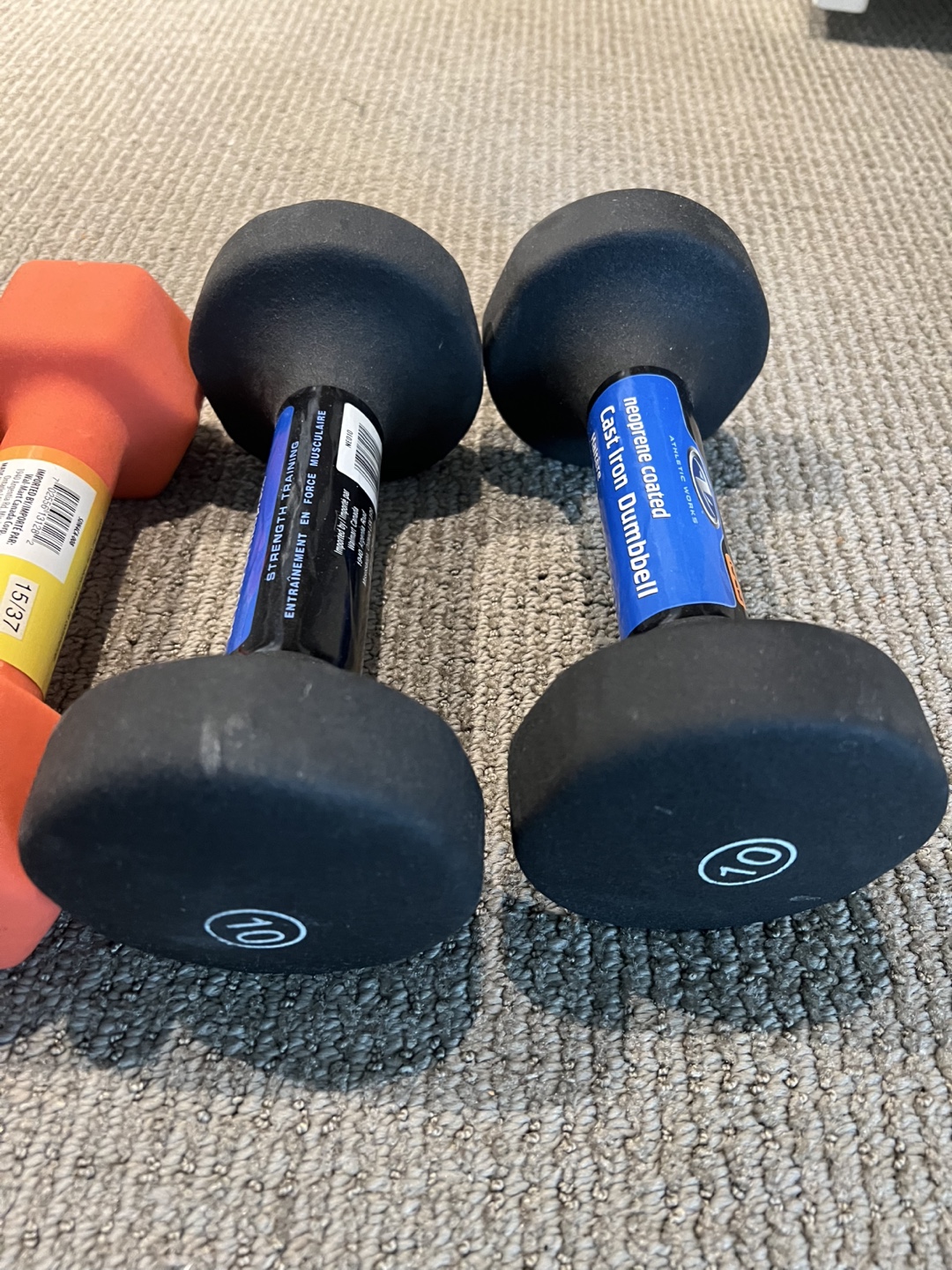 3 Set of Dumbbells - 5, 8, and 10 lbs - photo 4