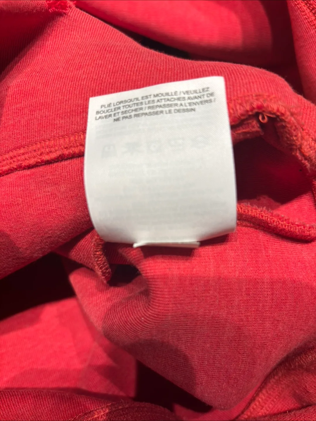 Nike Tech Fleece Hoodie – Red Men’s Large image indicator(4)