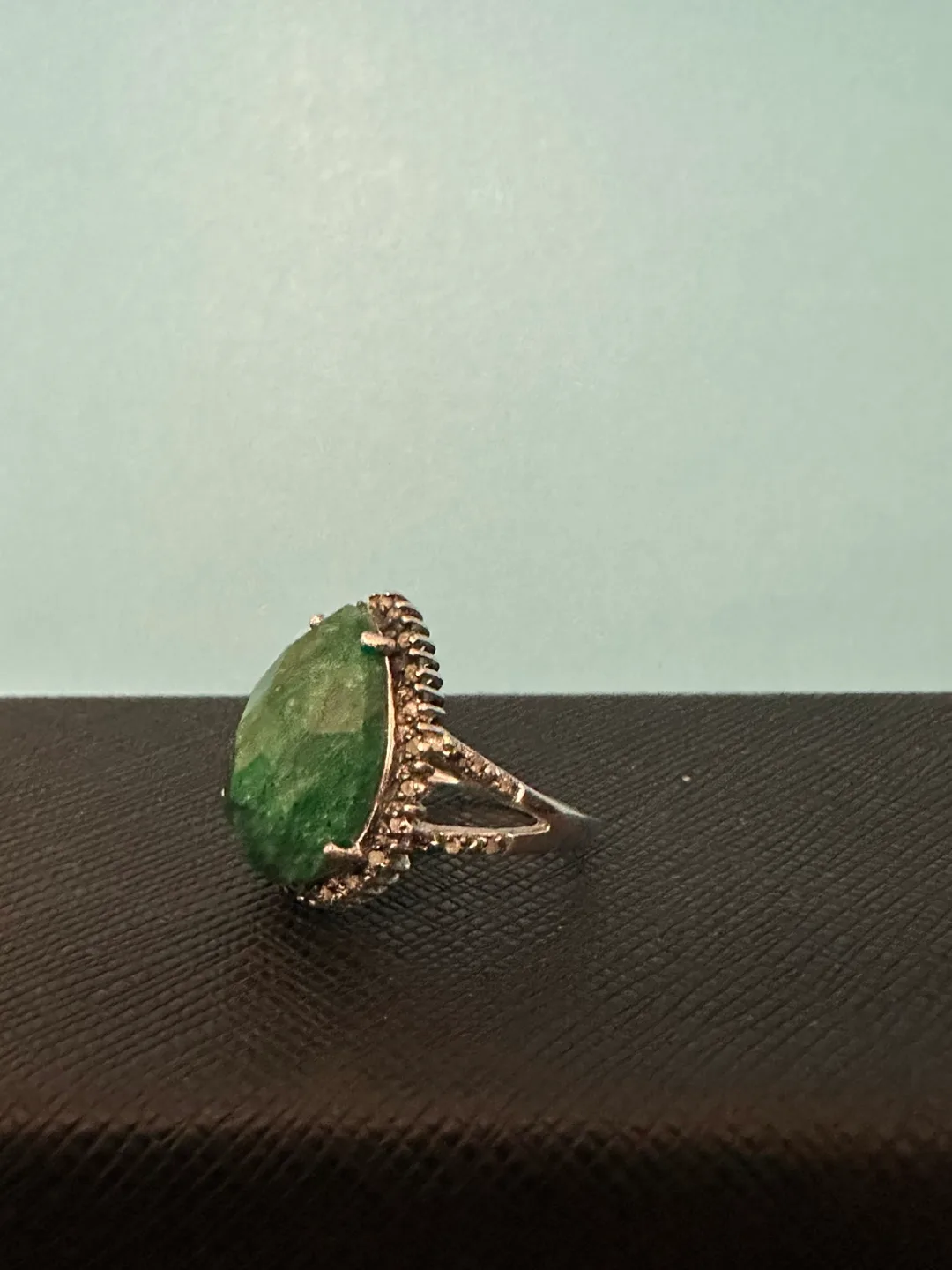 Sterling silver 925 nature stone size 6 image indicator(3)