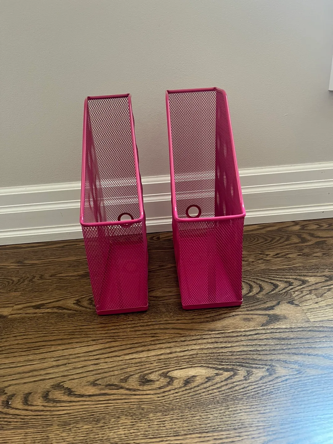 Pink Mesh Magazine Holders thumbnail