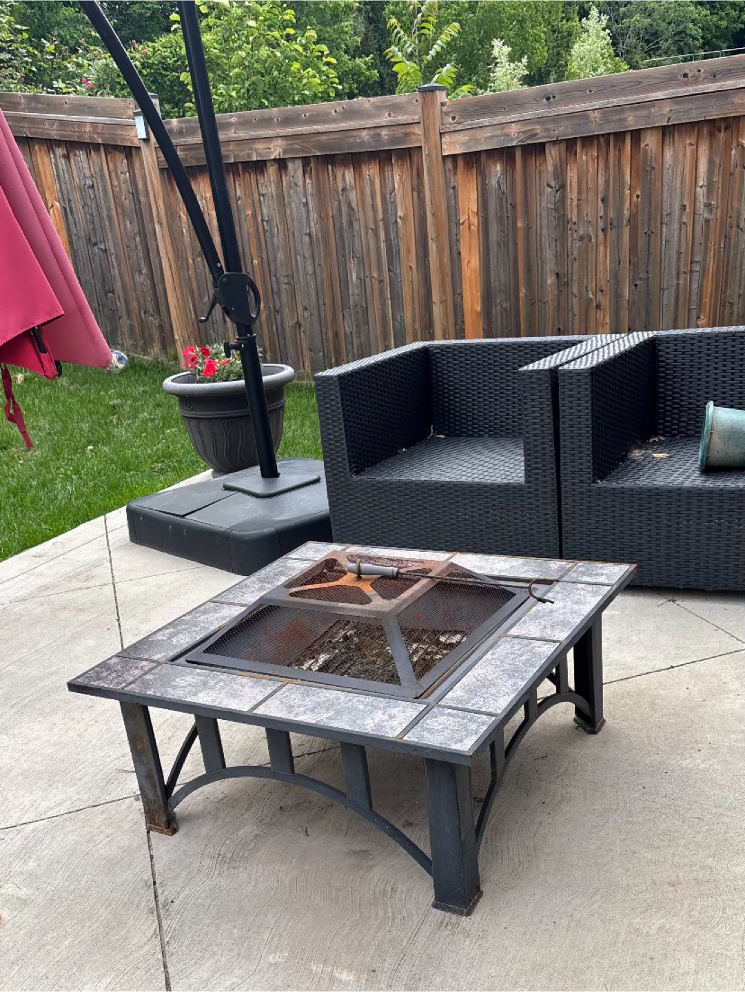 Fire Pit Table
