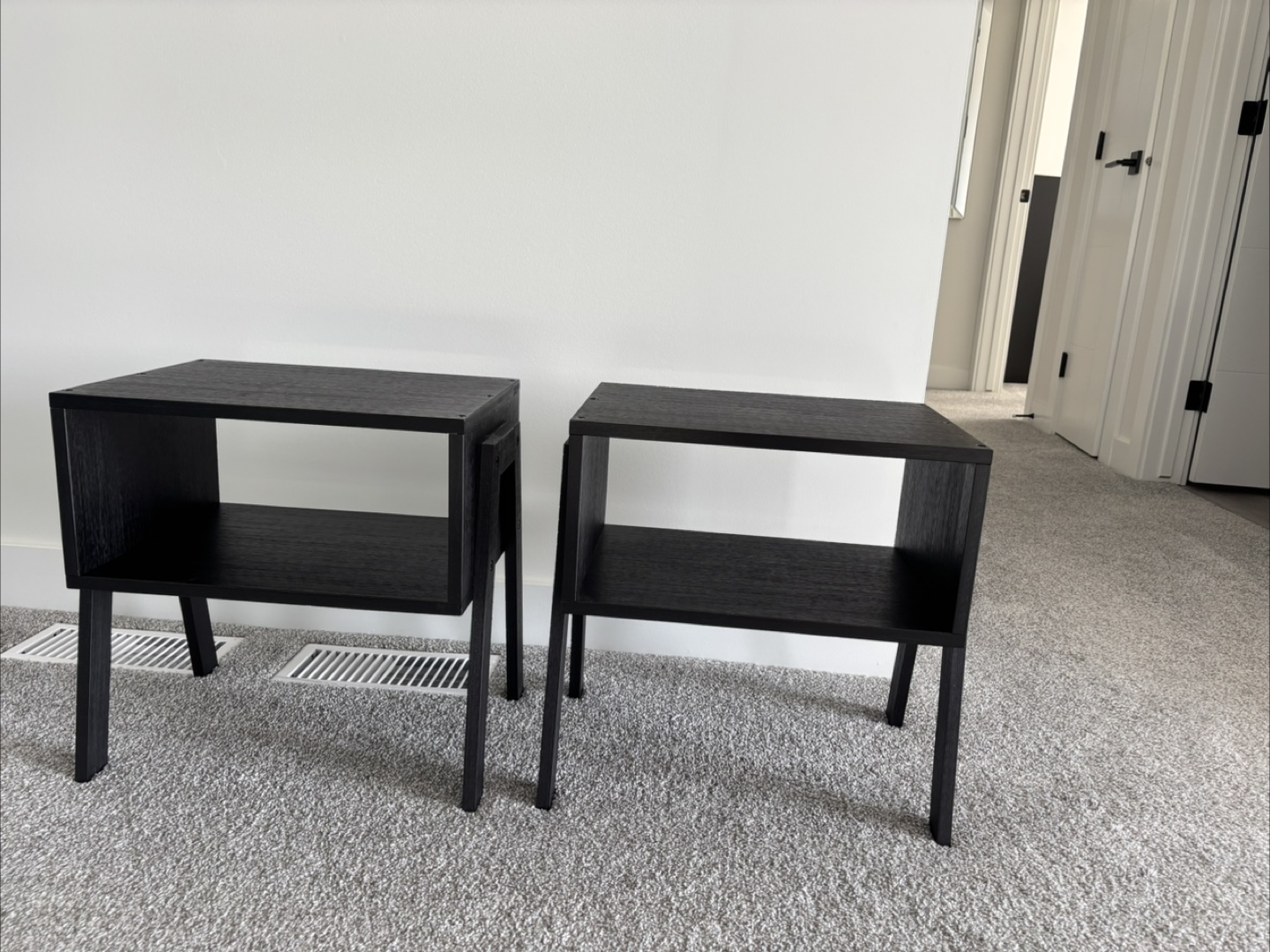 Dark Brown, Chest of Drawers and Two Nightstands - photo 2
