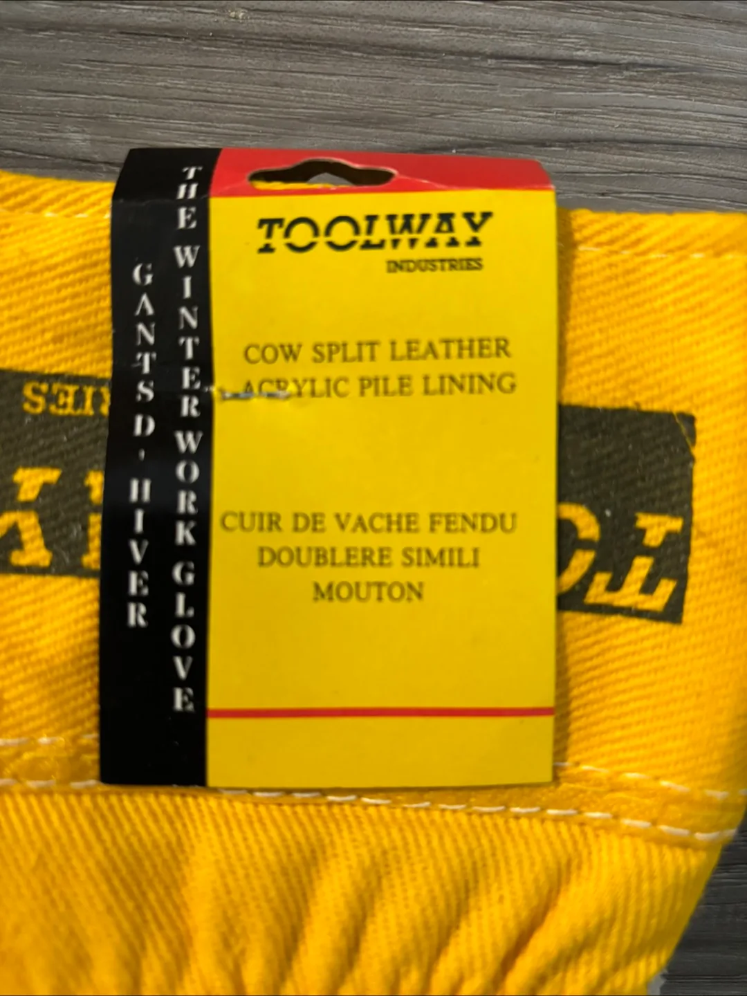 TOOLWAY Winter Work Gloves image indicator(2)