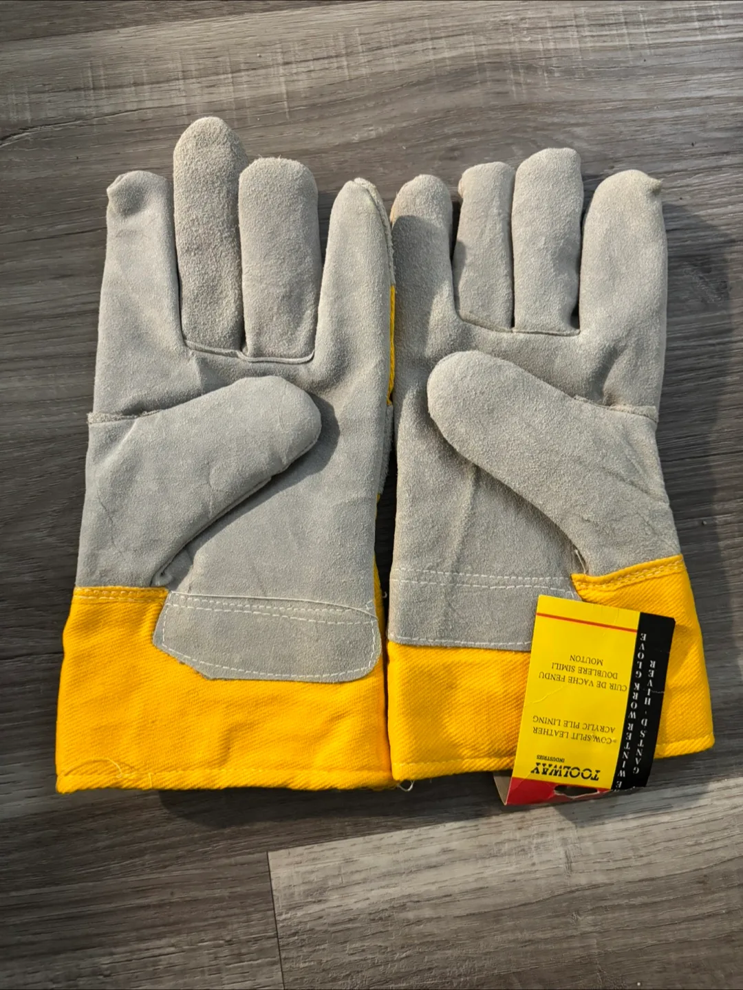 TOOLWAY Winter Work Gloves image indicator(3)