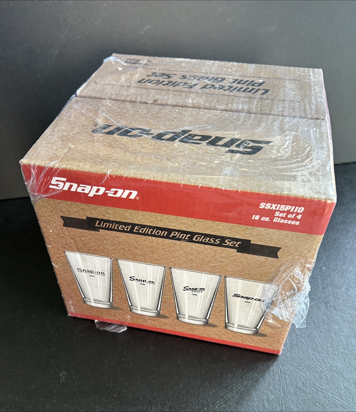 Snap-on Limited Edition Pint Glass Set - photo 2