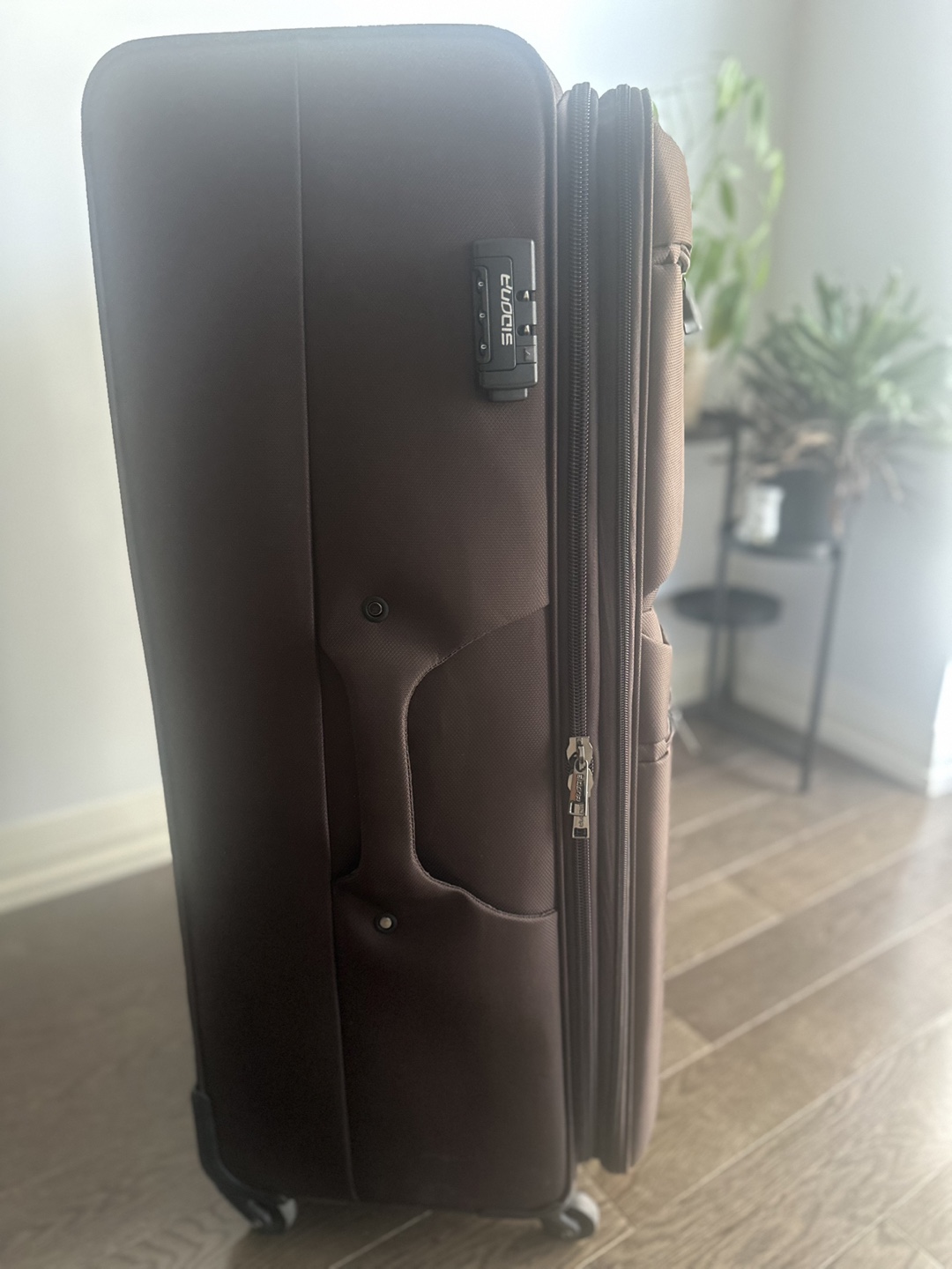 Brown Rolling Suitcase - photo 4