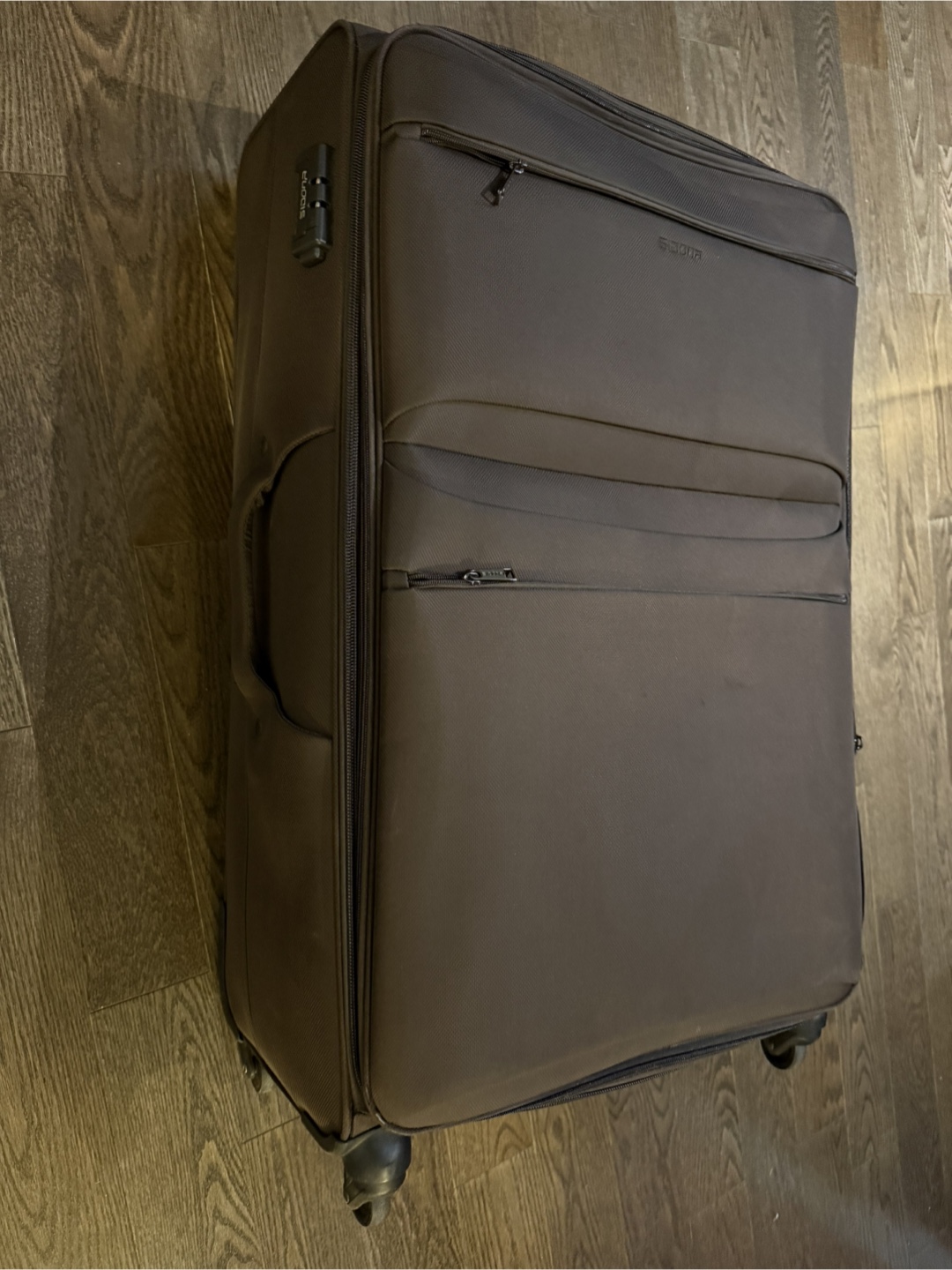 Brown Rolling Suitcase - photo 2