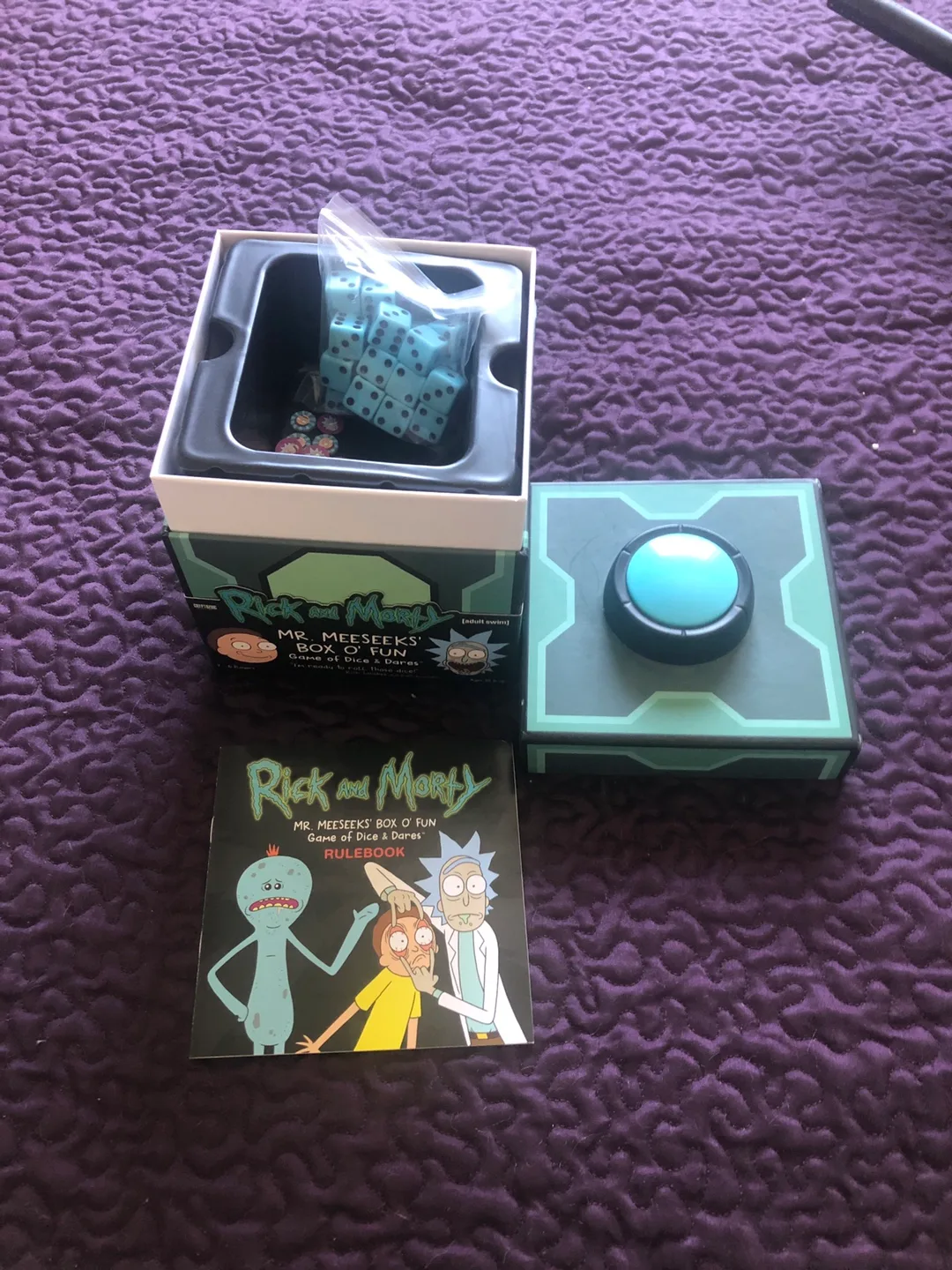 Rick and Morty Mr. Meeseeks Box O' Fun Game thumbnail