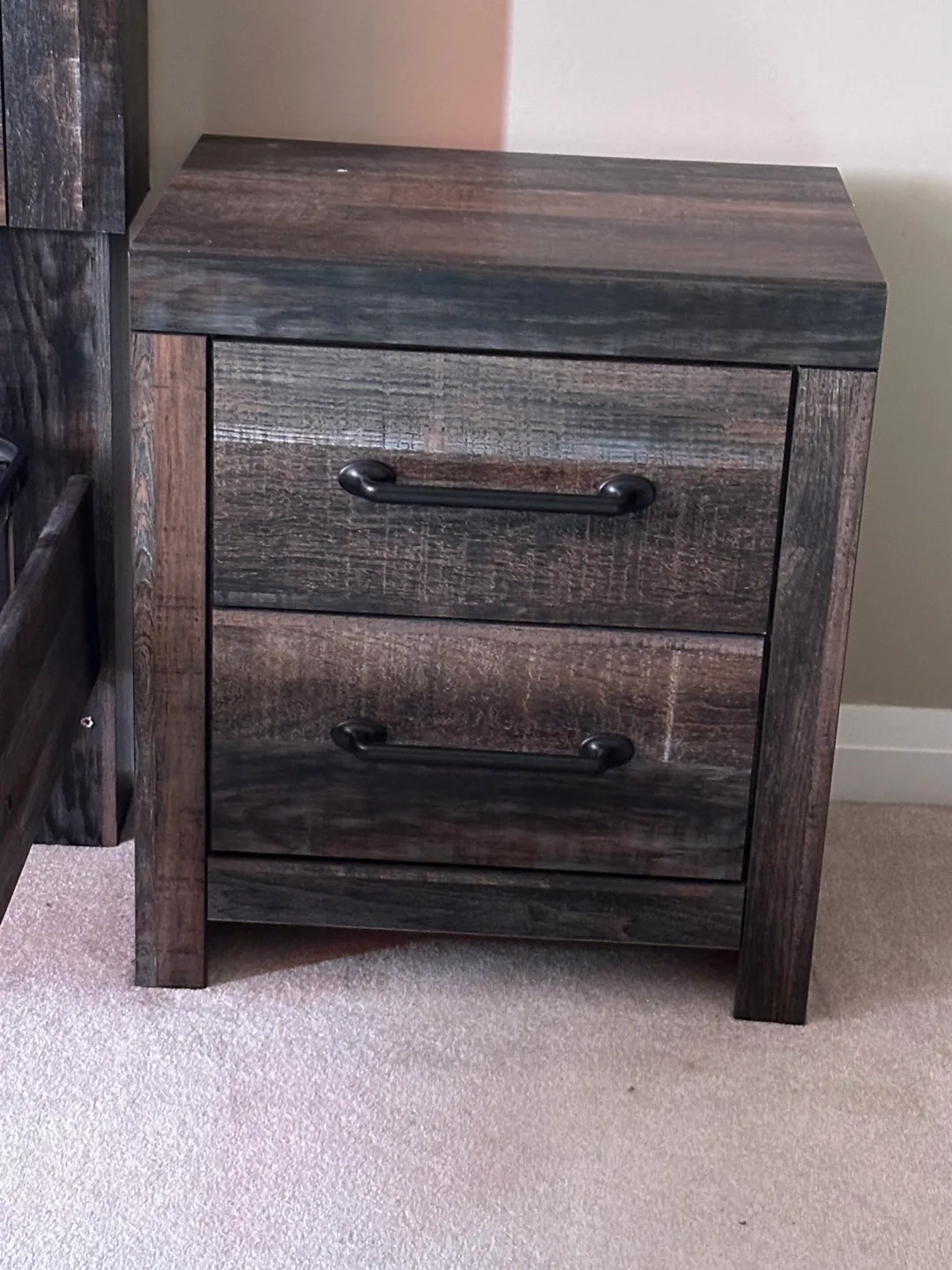 Nightstand with Two Drawers thumbnail