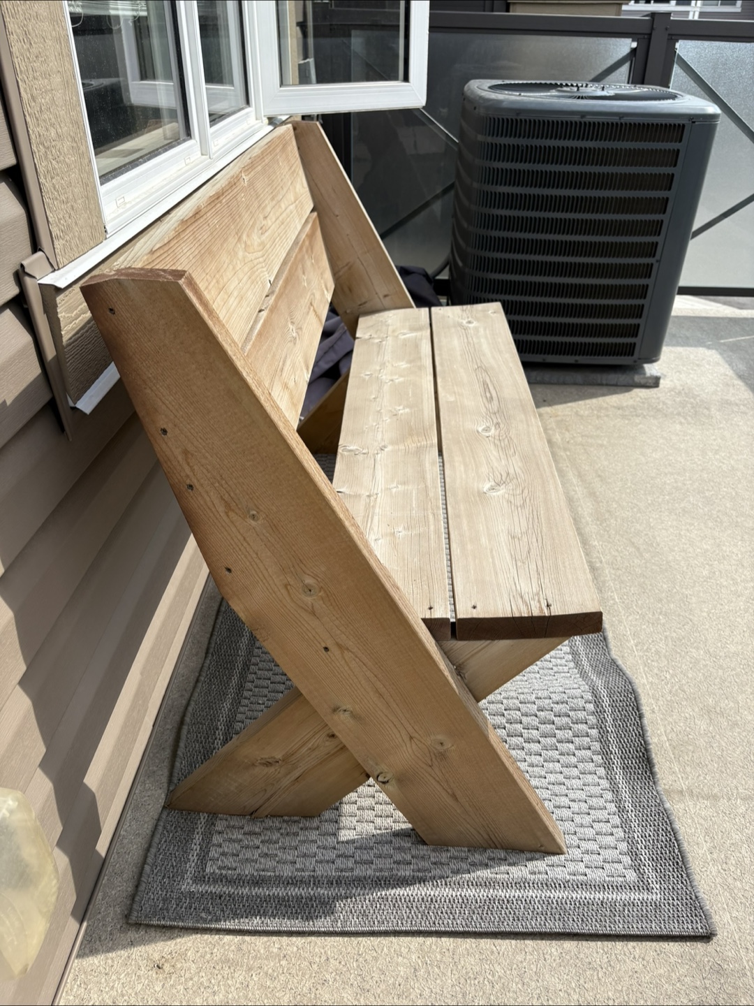 Wooden bench - photo 2