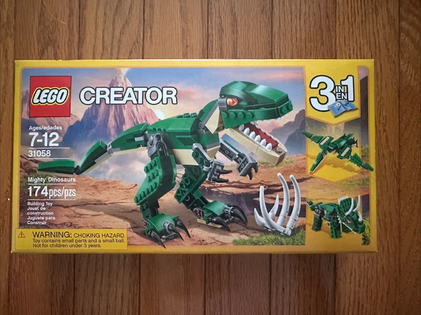 LEGO Creator Mighty Dinosaurs Building Toy thumbnail