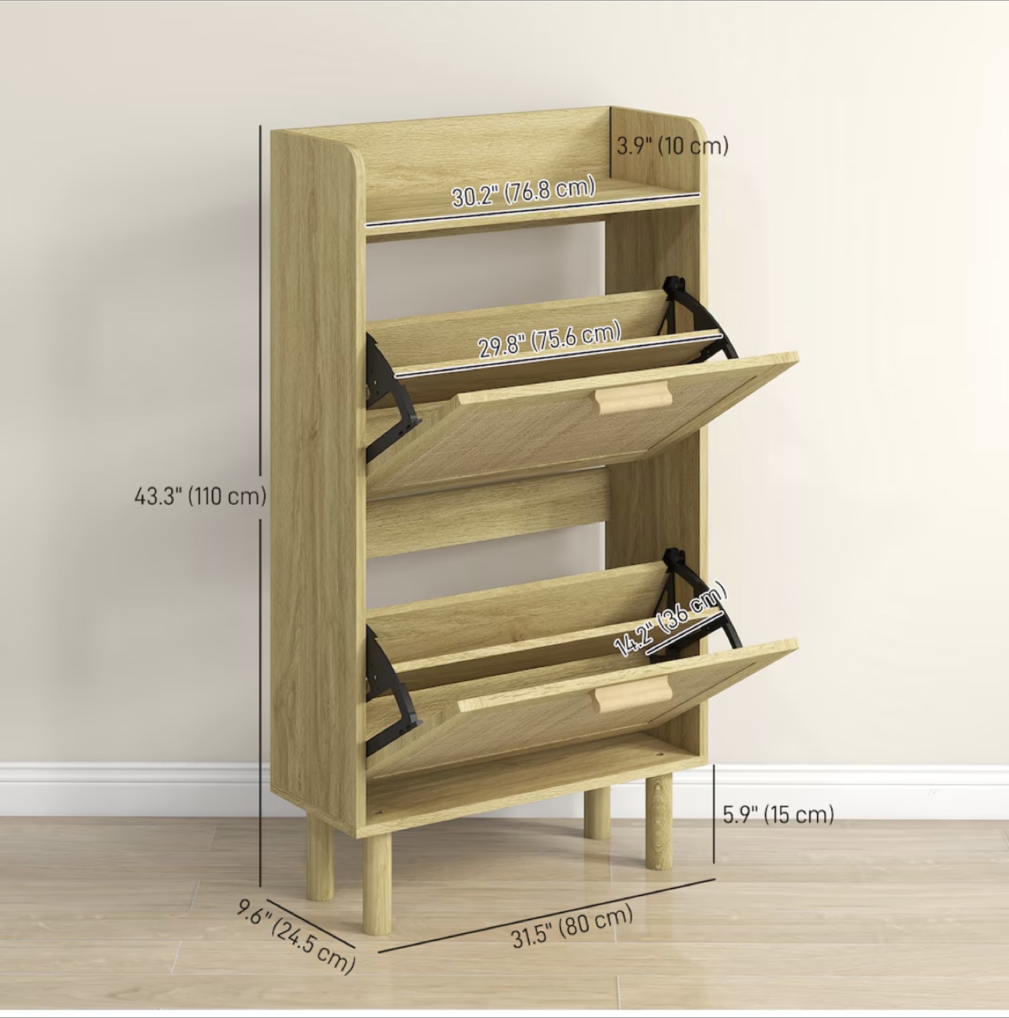 Shoe Cabinet - Wooden - photo 2