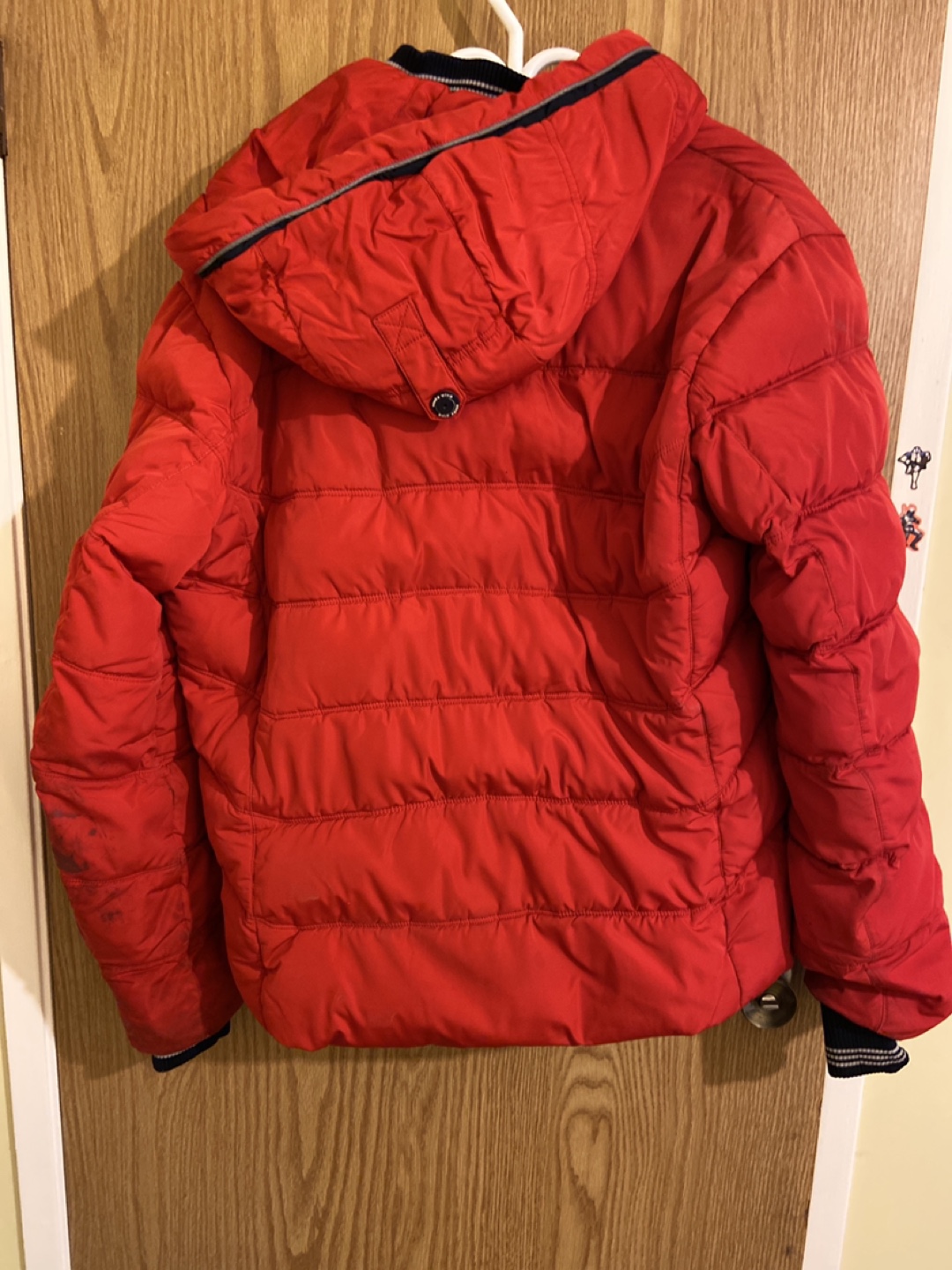 Kings Wind Winter Puffer Jacket - Red and blue Levi - photo 5