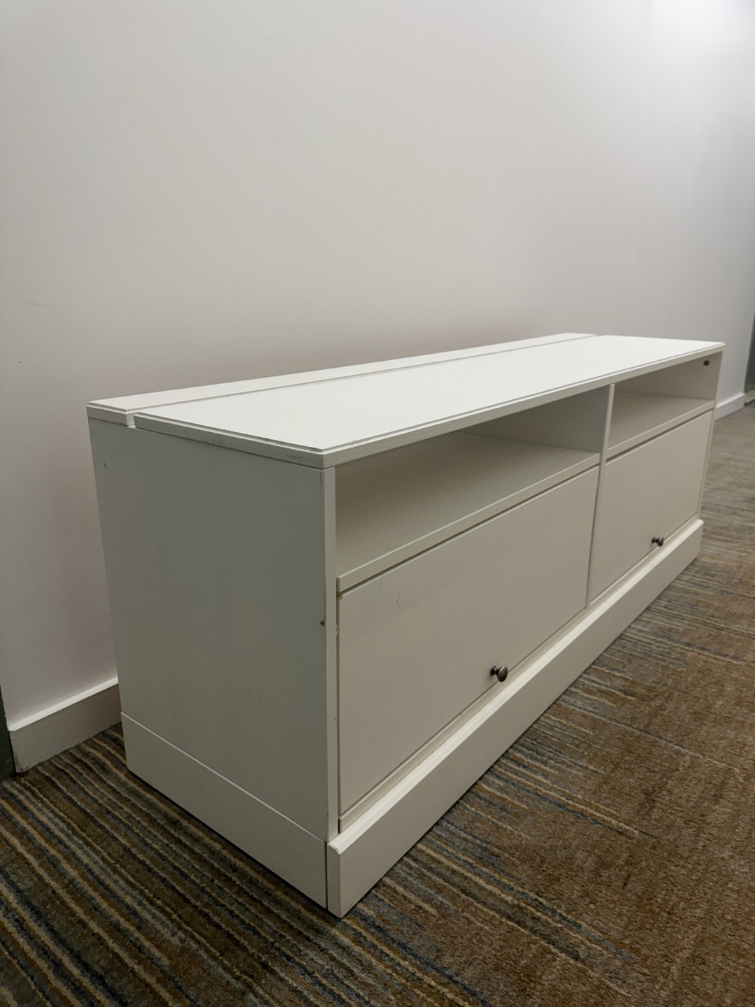 White TV Stand - photo 3