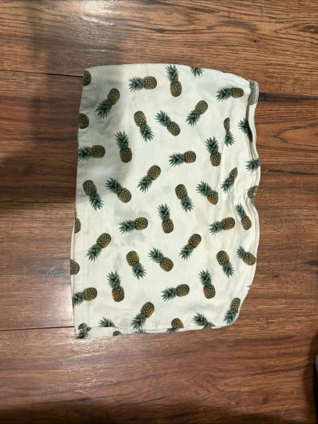 Pineapple Printed tube top thumbnail