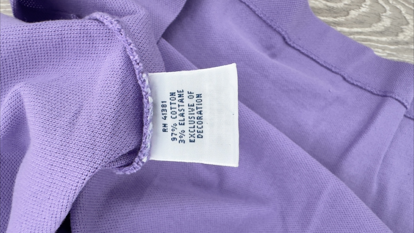 Polo Ralph Lauren Lavender Polo Shirt - Size M - photo 4
