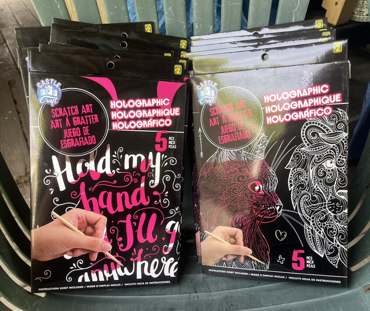 Castle Craft Scratch Art Kits