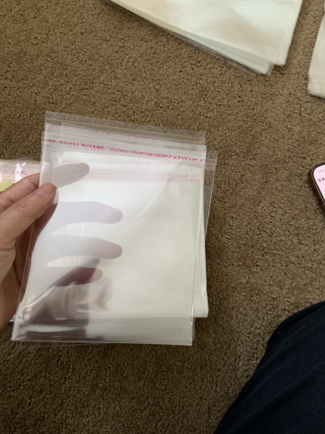 Clear Plastic Bags - 470 Pieces - photo 2