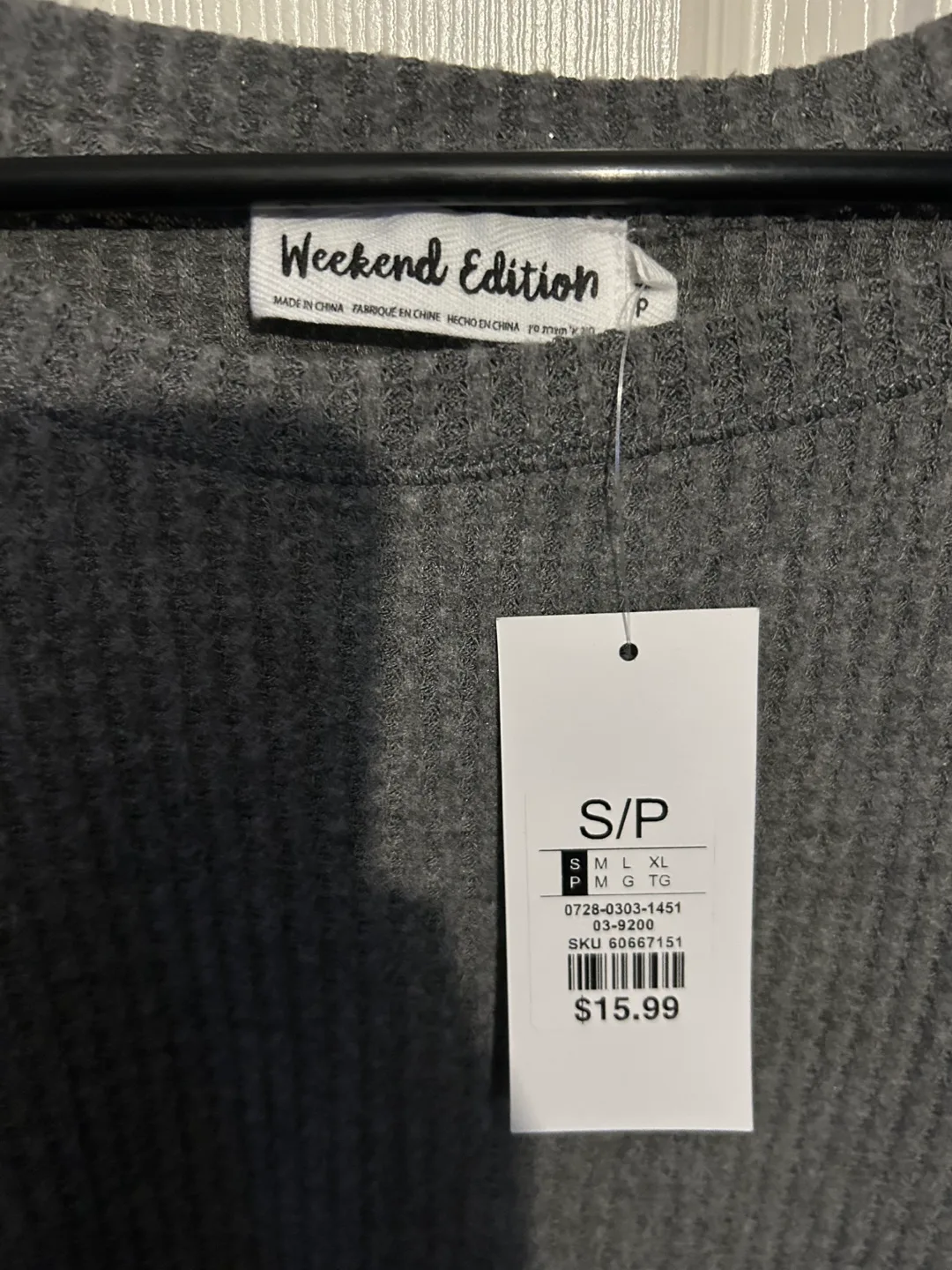 Weekend Edition Long Sleeve Shirts size small image indicator(4)