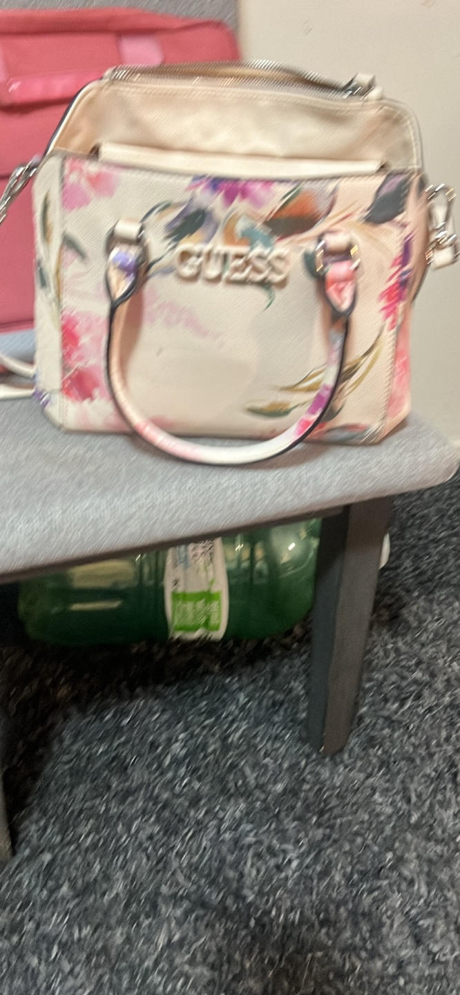 Guess floral handbag