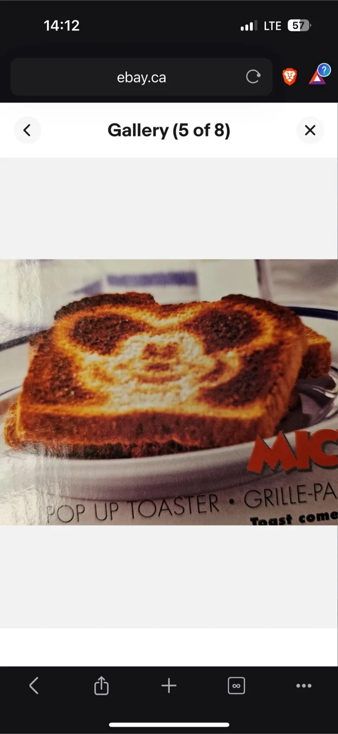 *New* Mickey Mouse Toaster 🥕 image indicator(7)