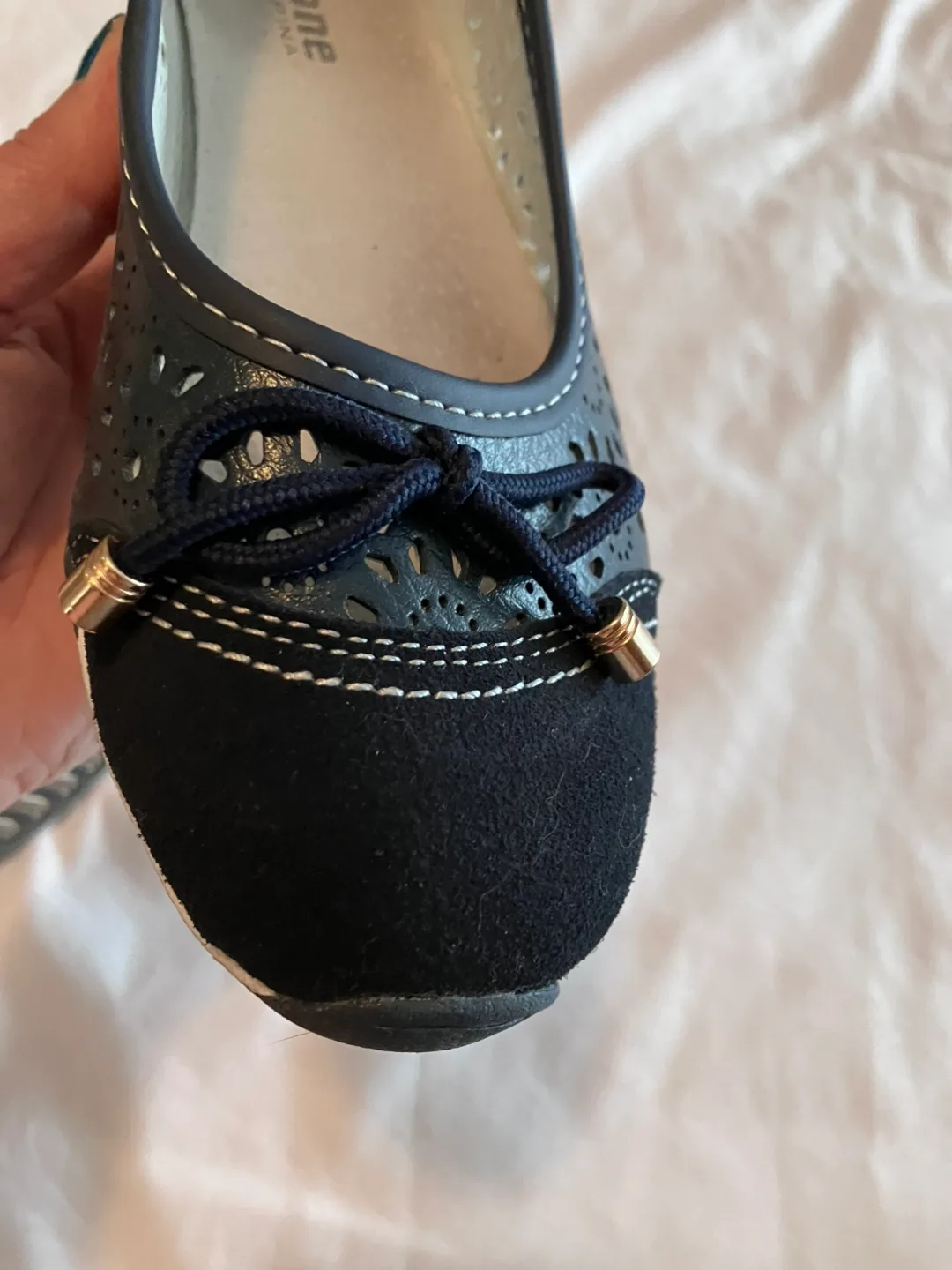 Navy Blue Open Zone Flats image indicator(3)