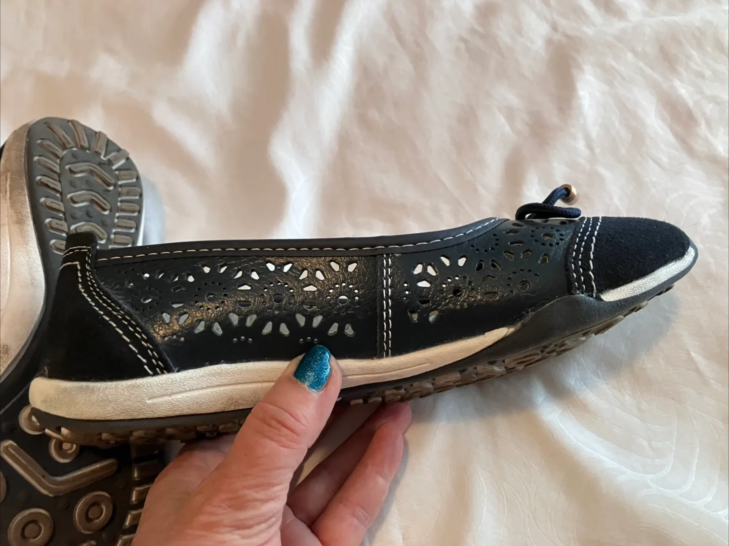 Navy Blue Open Zone Flats image indicator(4)