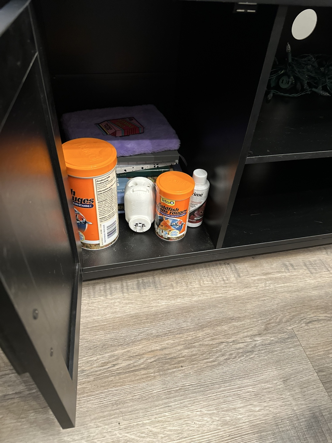 Black TV Stand - photo 2