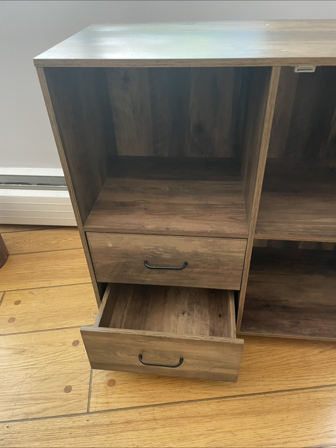 Wood Finish Storage & Display Cabinet - photo 5