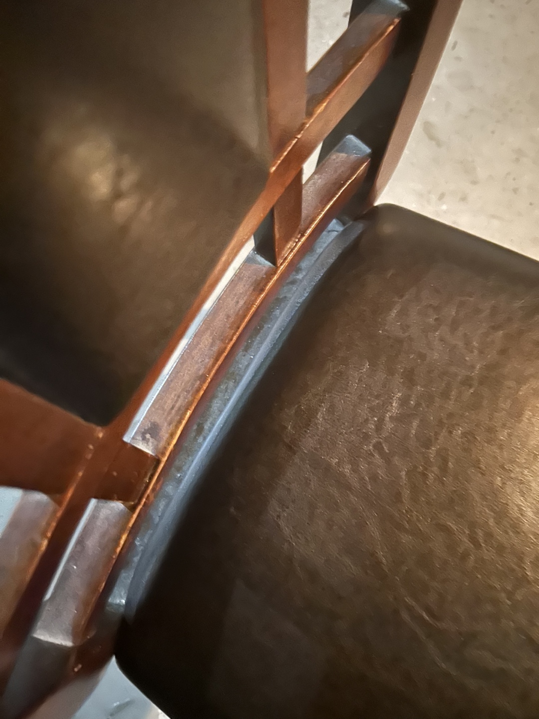 Wooden Chair with Padded Seat - photo 3