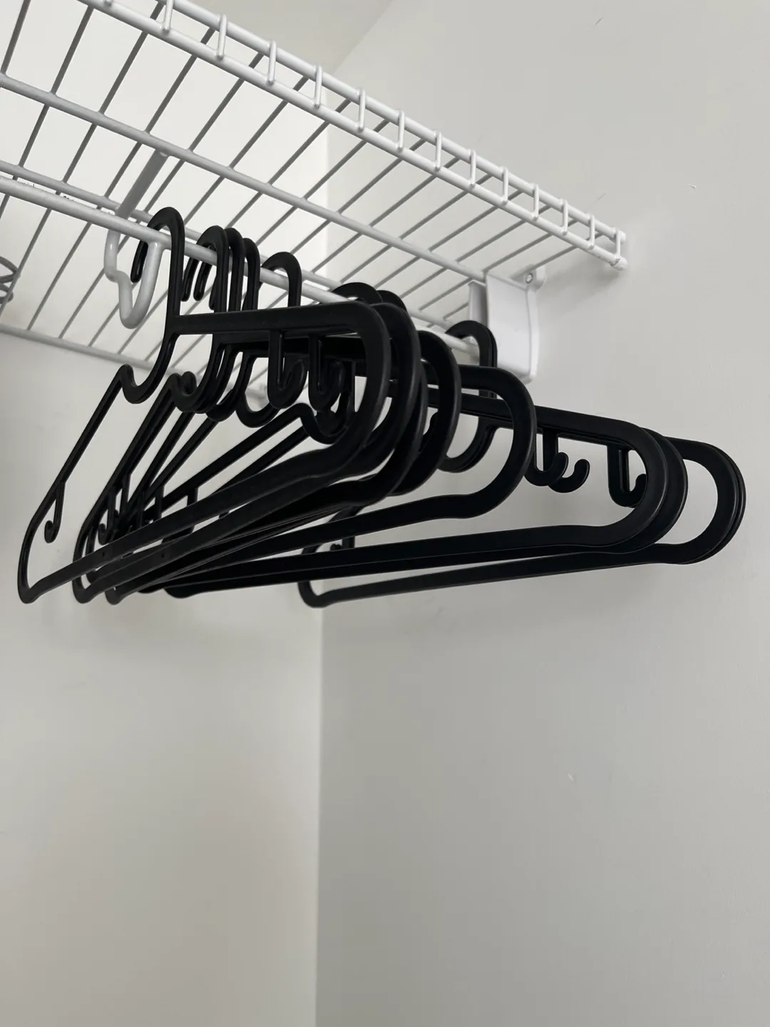 Lot of Black Ikea Hangers thumbnail