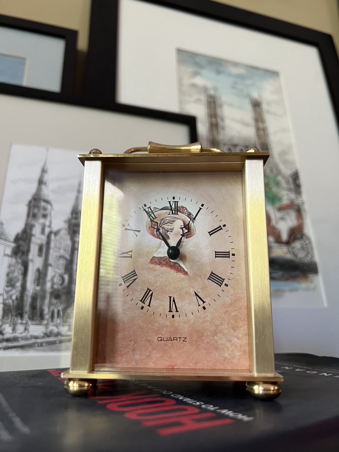 Brass Carriage Clock