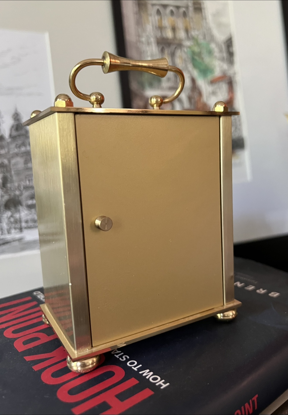 Brass Carriage Clock - photo 4