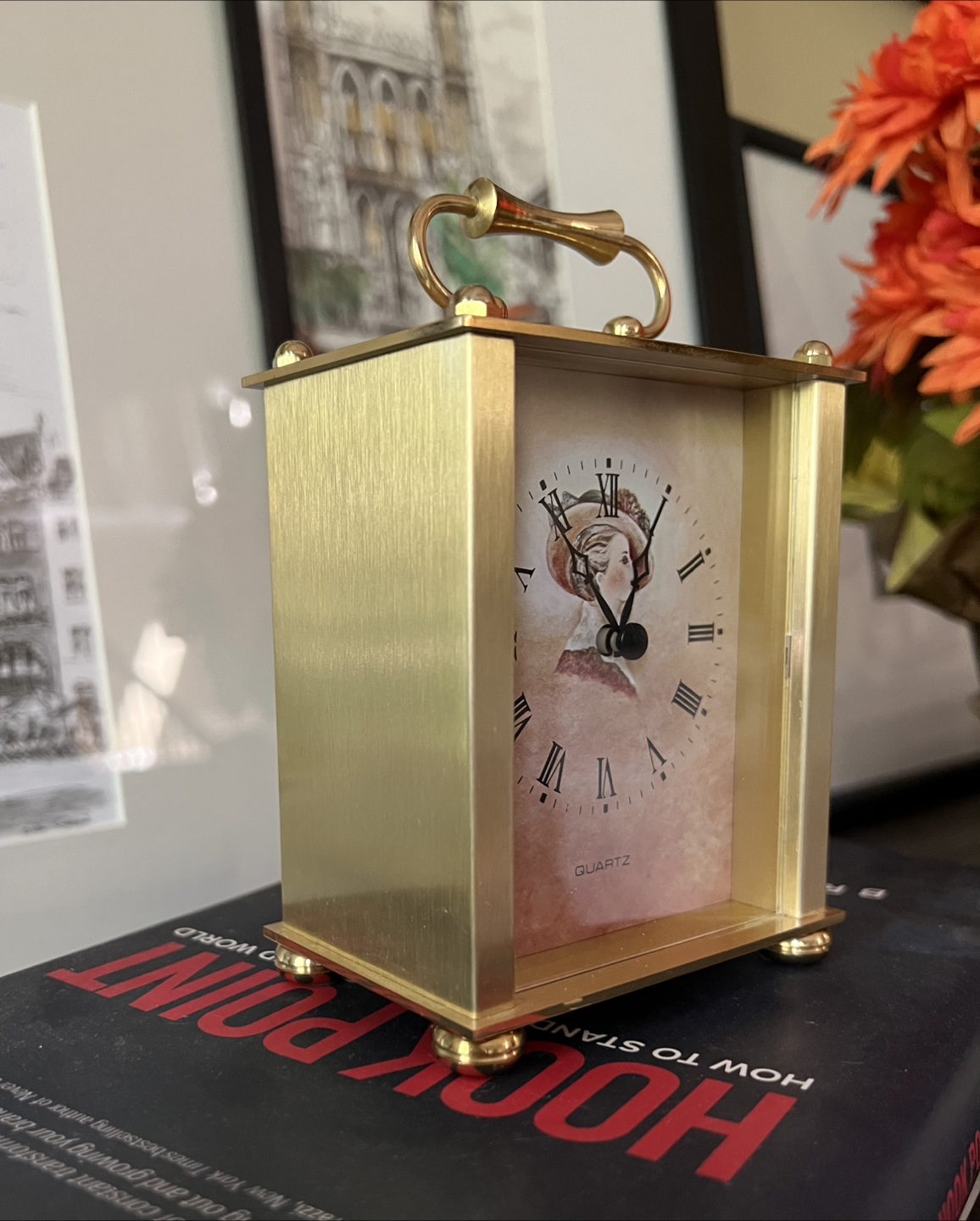 Brass Carriage Clock - photo 2