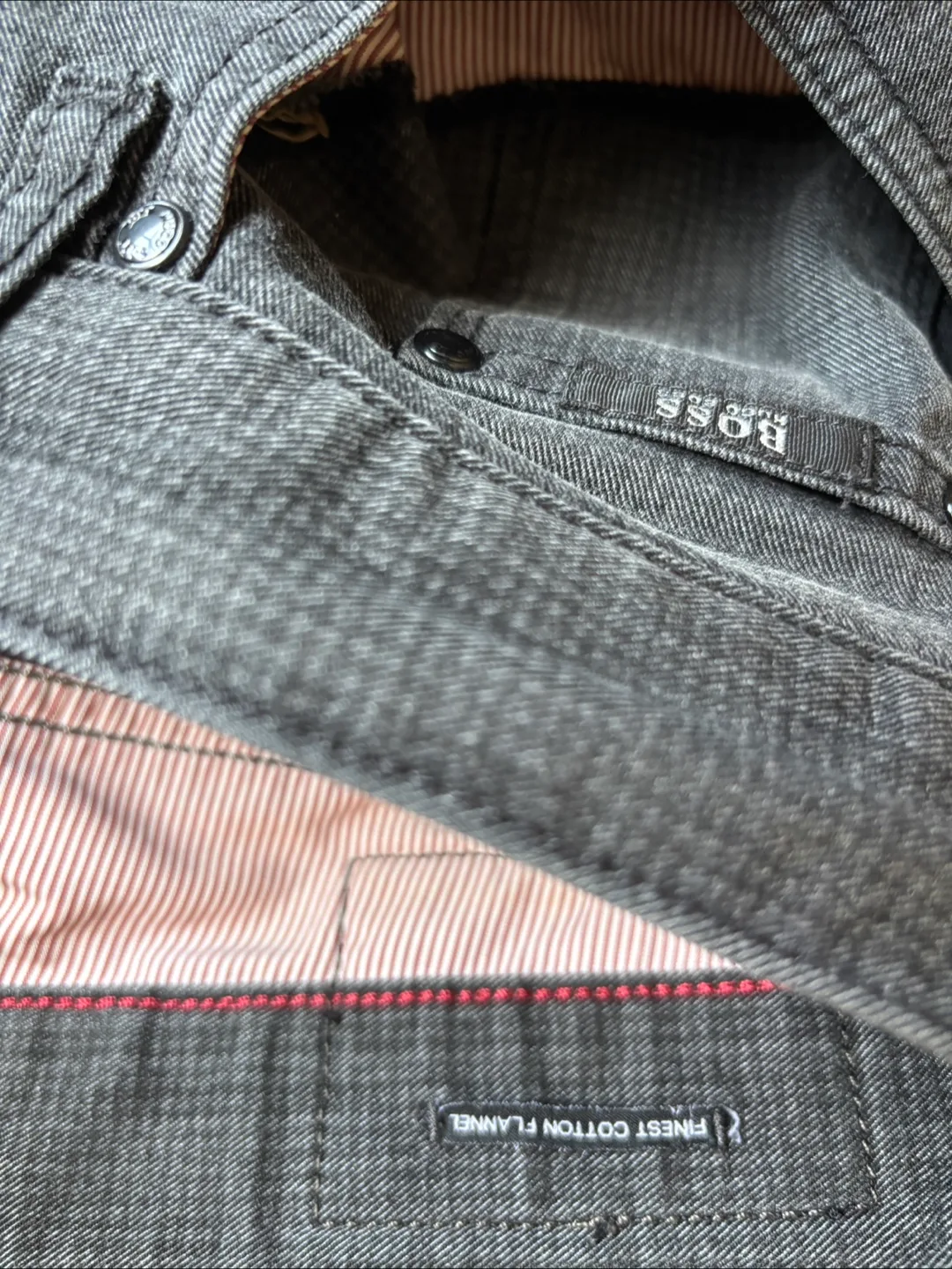 Men’s HUGO BOSS Regular Fit Pants 34/36 image indicator(4)