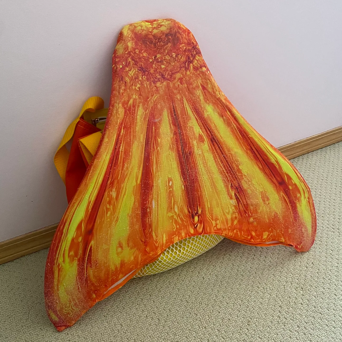 Fin Fun Mermaid Tail Cover - YELLOW thumbnail