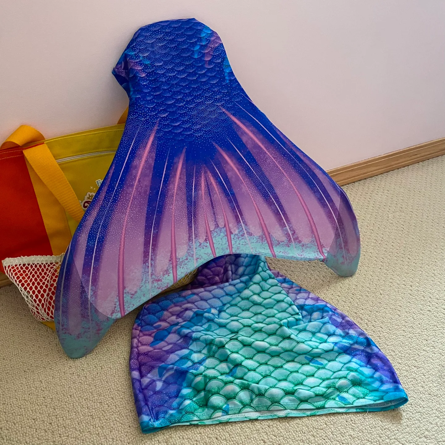 Fin Fun Mermaid Tail Cover - PURPLE thumbnail