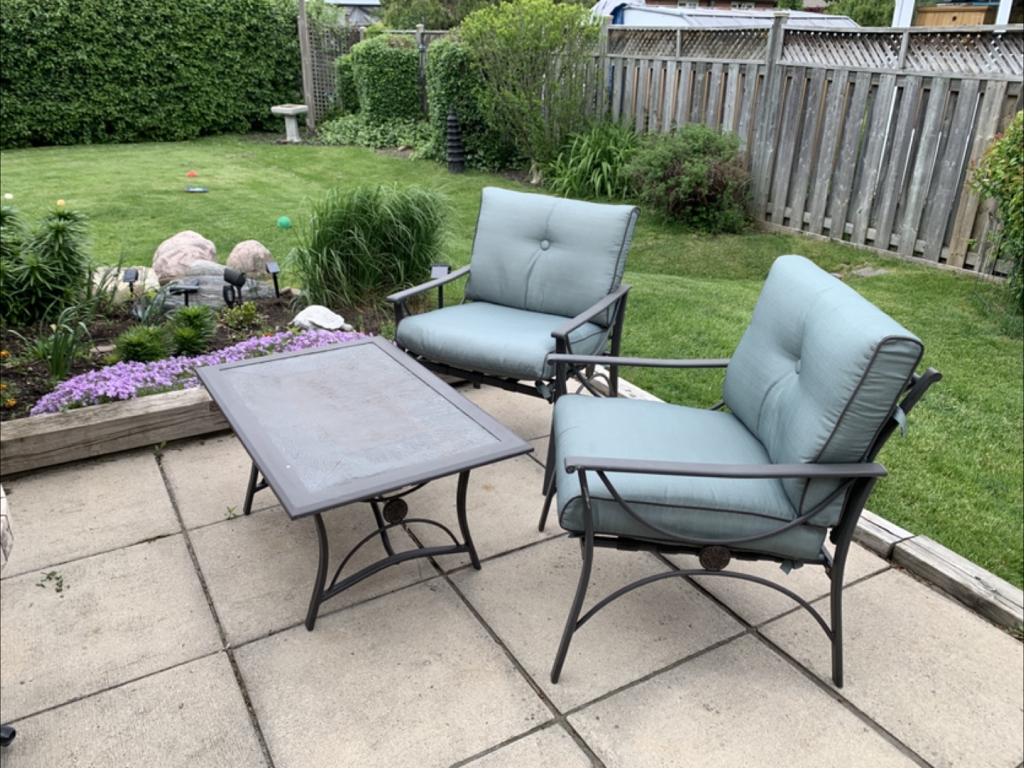 Outdoor Patio Set - Chairs and Table - photo 3
