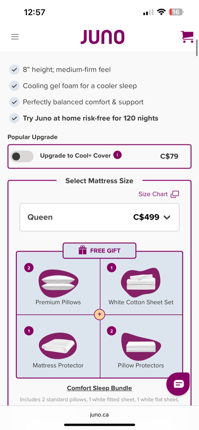 Juno Queen Mattress - photo 4