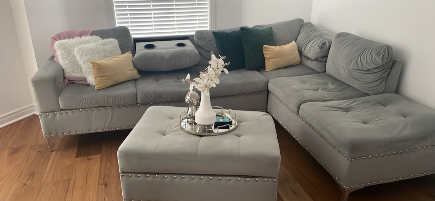 Grey Sectional Couch