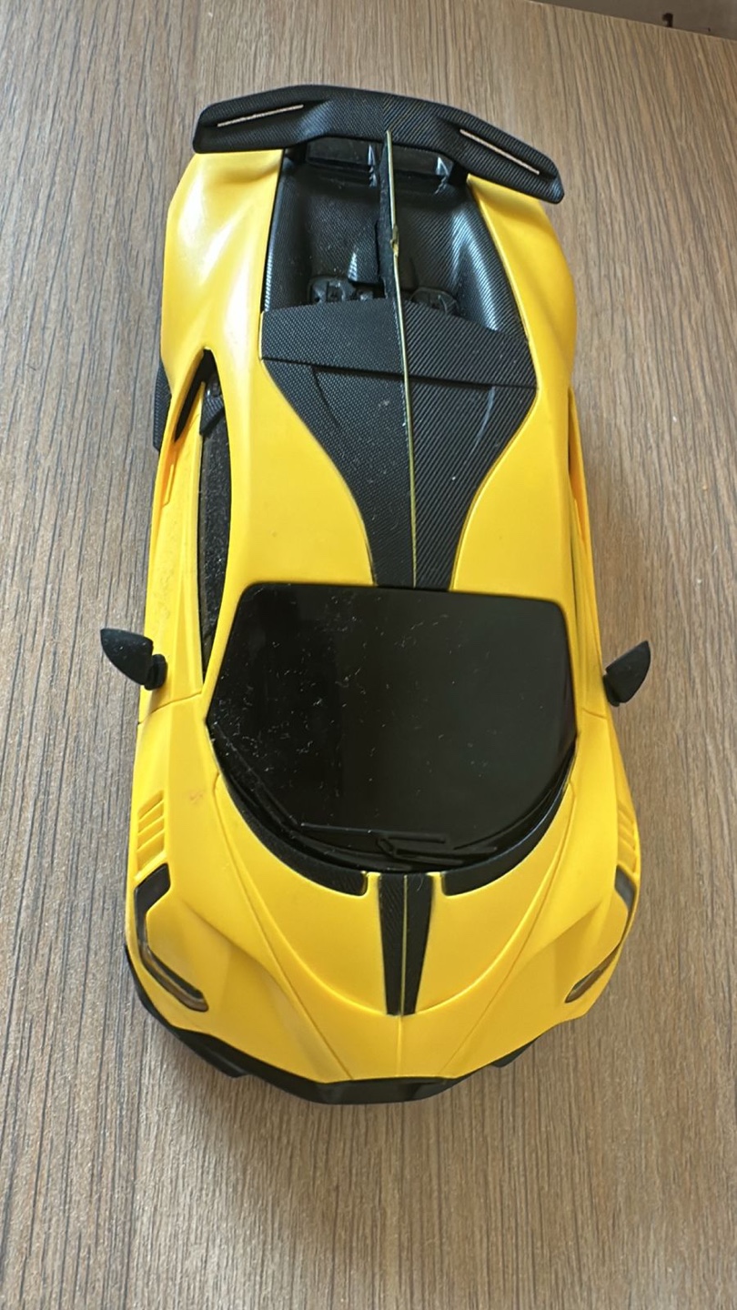 Yellow and Black Toy Car