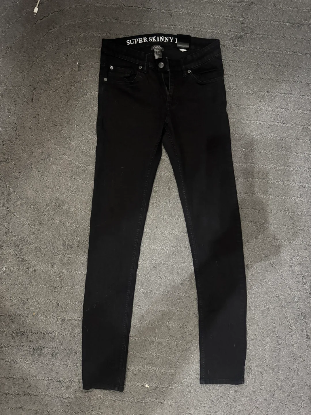 H&M Divided Super Skinny Jeans - Black thumbnail