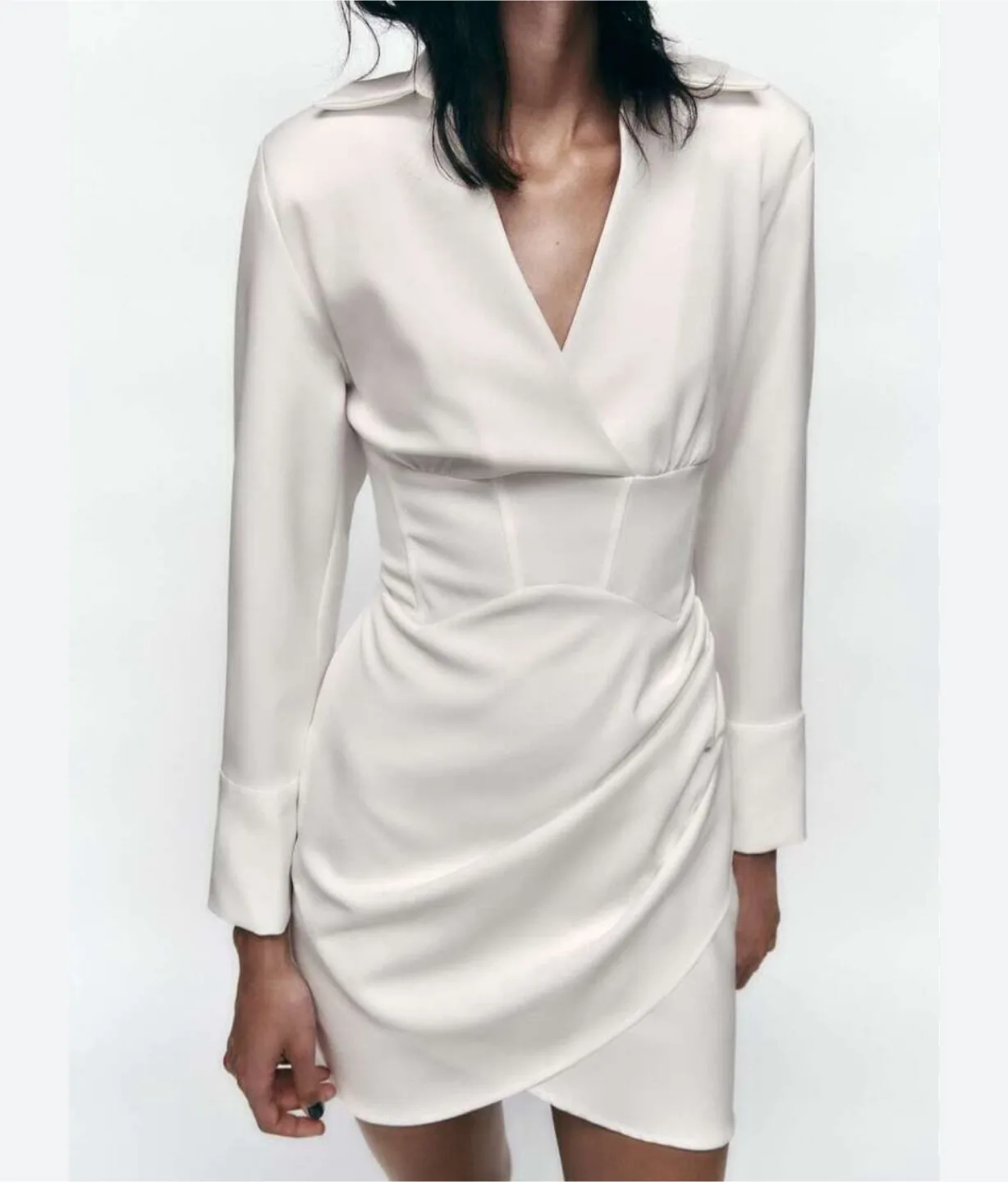 Zara White Dress thumbnail
