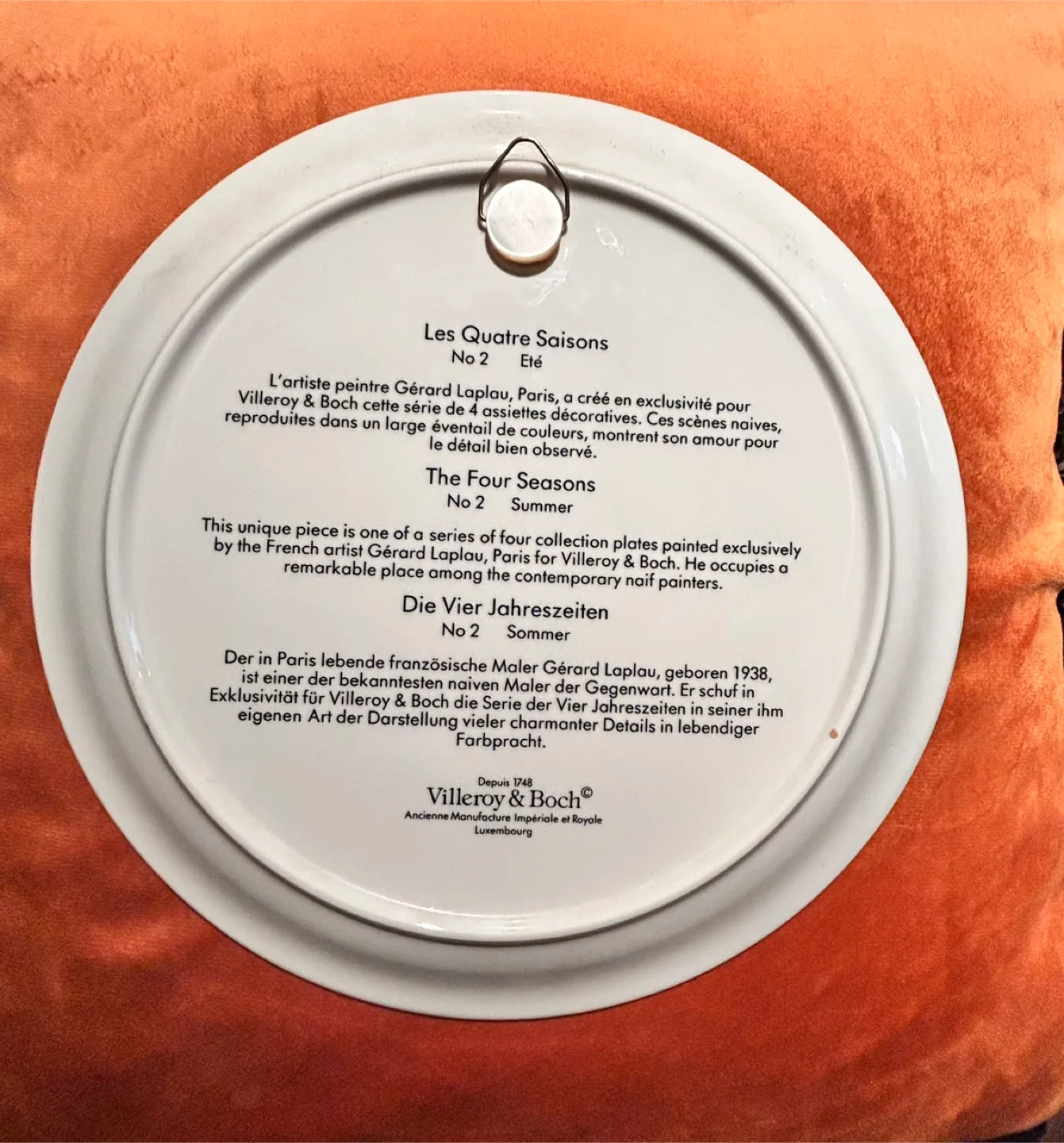 Villeroy & Boch Decorative Plate image indicator(2)